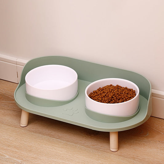 Gamelle double surélevée pour animaux – Repas confortable et sain pour chats et chiens