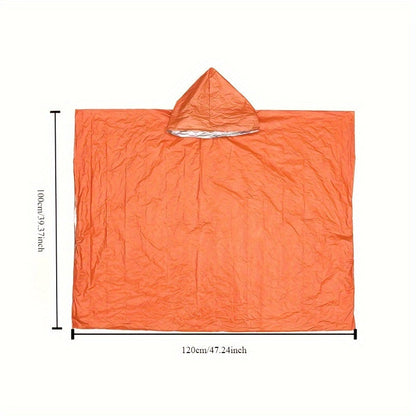 Ponchos d’urgence StormGuard – Protection imperméable et thermique