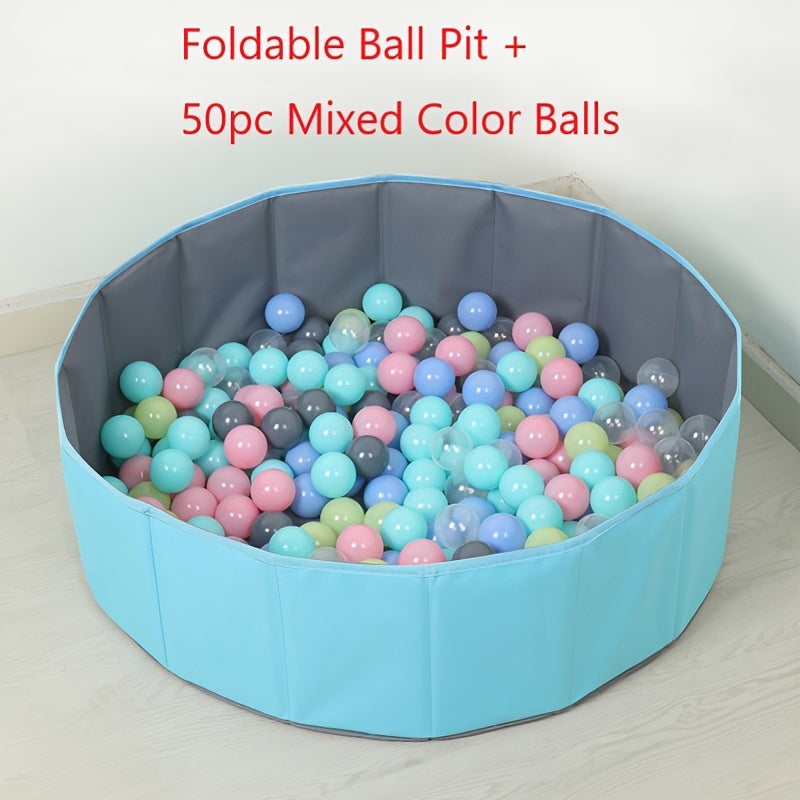 Bac à balles Océan FunZone - Plaisir coloré, pliable et sécurisé pour les tout-petits