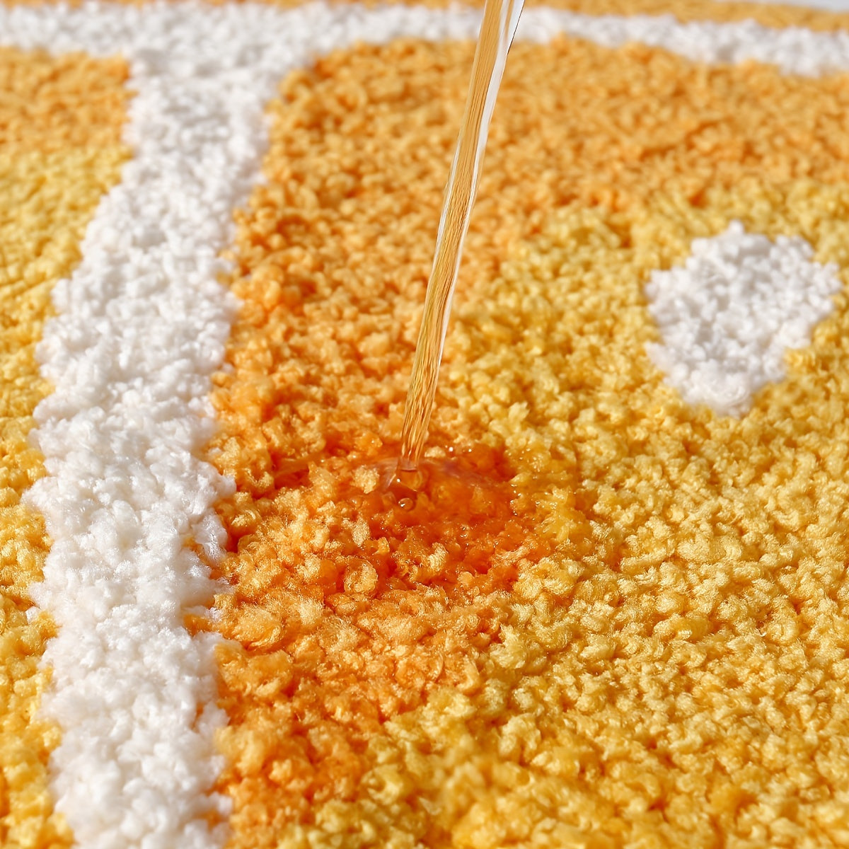 Tapis de Salle de Bain Inspiré des Fruits – Doux et Absorbant