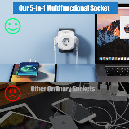 Multiprise FlexiPower - Pour confort et sécurité où que vous soyez