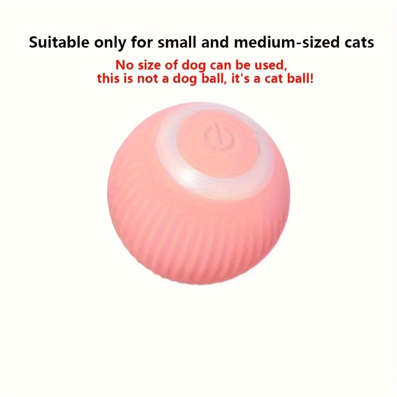 Balle interactive intelligente pour chat – Jouet roulant automatique pour un plaisir interactif