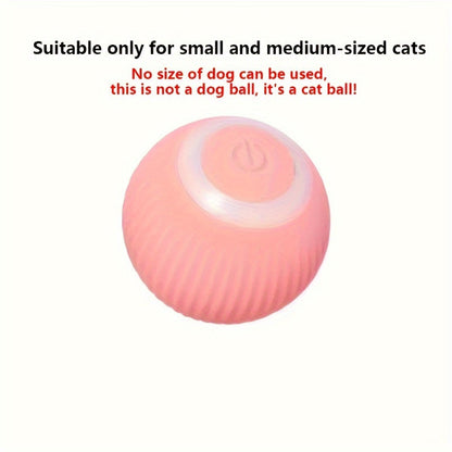 Balle interactive intelligente pour chat – Jouet roulant automatique pour un plaisir interactif