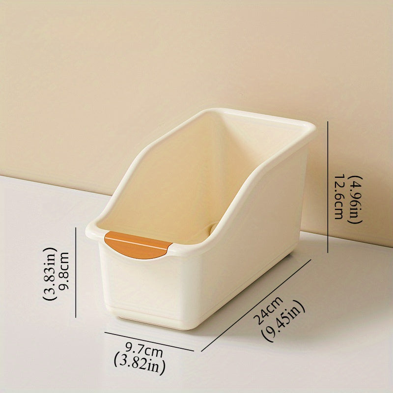 Panier de rangement incurvé - Solution élégante pour l’organisation à la maison