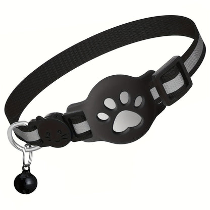 Collier pour chat avec boucle de sécurité et clochette – Réglable pour chats de différentes tailles