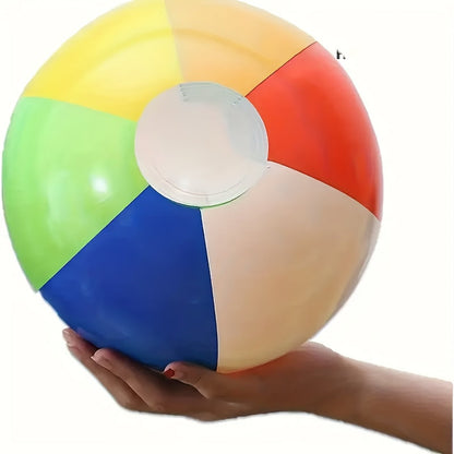 Balle de plage gonflable – Colorée et amusante pour fêtes d’été et plaisirs aquatiques