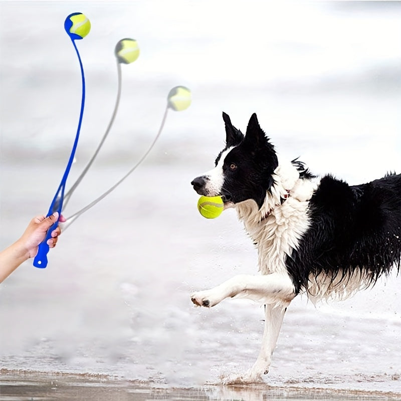 Lanceur de balle interactif pour chien – Parfait pour le jeu de rapport et l’entraînement
