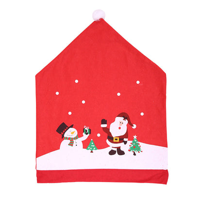 Housse de Chaise Festive – Pour une Table Joyeuse