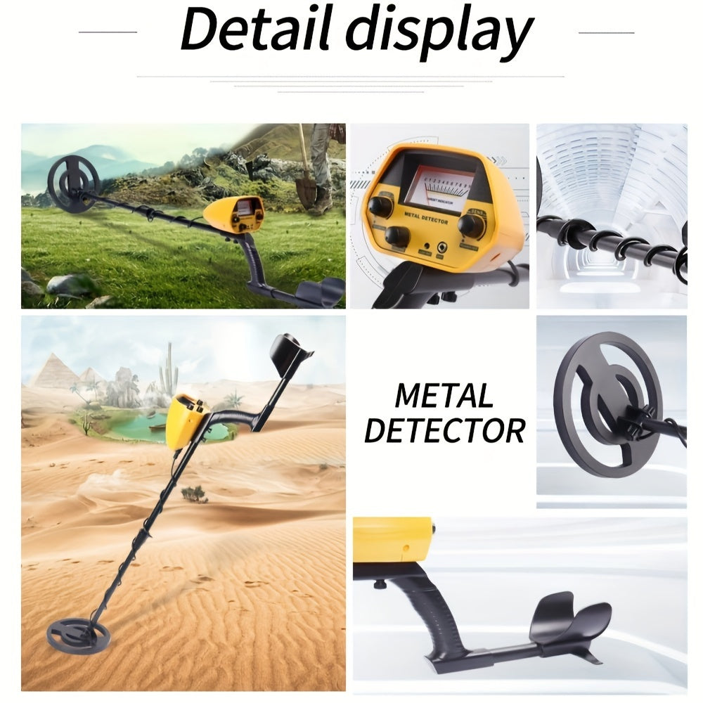 Détecteur de métaux pratique – Facile à utiliser et compact pour les aventures en plein air