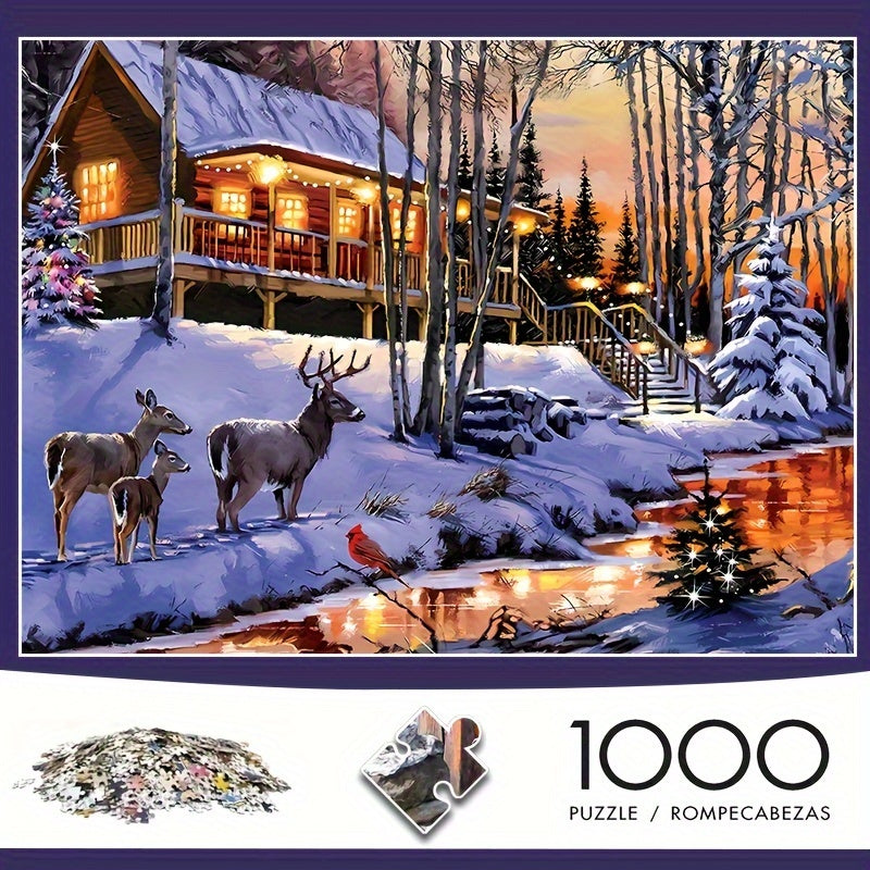 Plaisir du Puzzle Hivernal – Pour des Soirées Chaleureuses et Conviviales