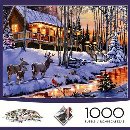 Plaisir du Puzzle Hivernal – Pour des Soirées Chaleureuses et Conviviales