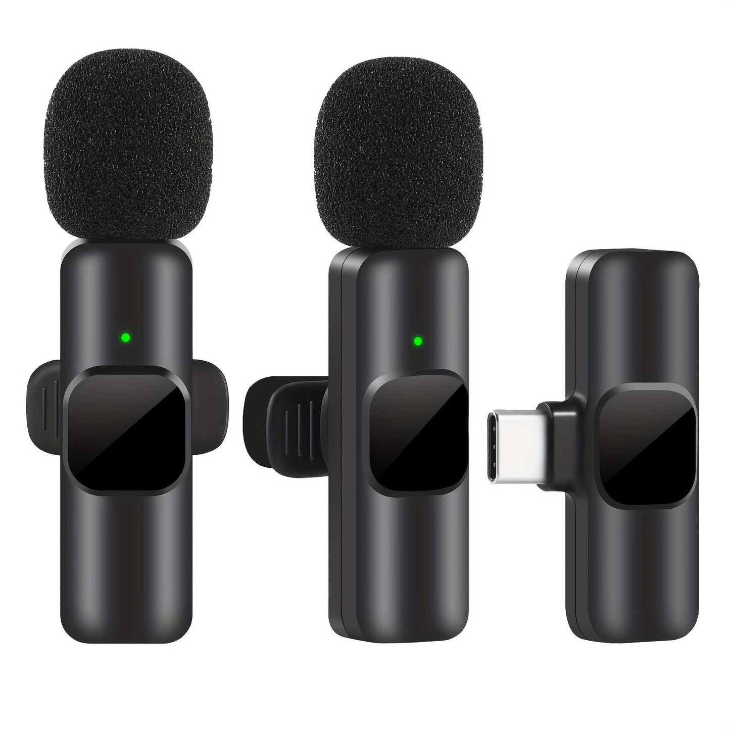 Microphone Lavalier Sans Fil Professionnel - Idéal pour les Enregistrements Vidéo et le Streaming en Direct