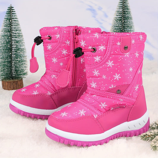 Bottes d'Hiver Joyeuses pour Enfants – Chaleur et Amusement dans la Neige
