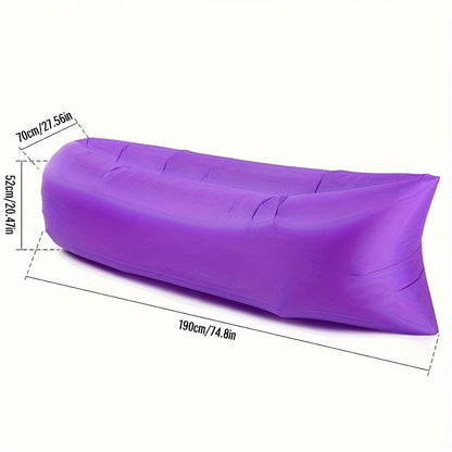 Canapé gonflable – Léger et confortable pour le camping et les aventures en plein air
