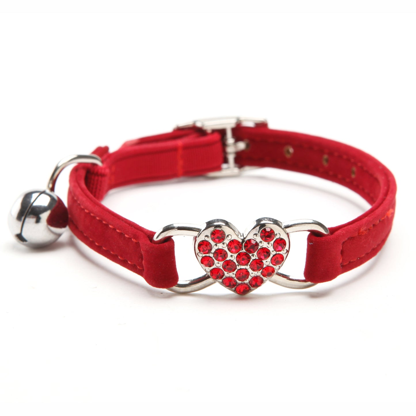 Collier pour chat Cœur Étincelant – Apportez une touche luxueuse au look de votre chat