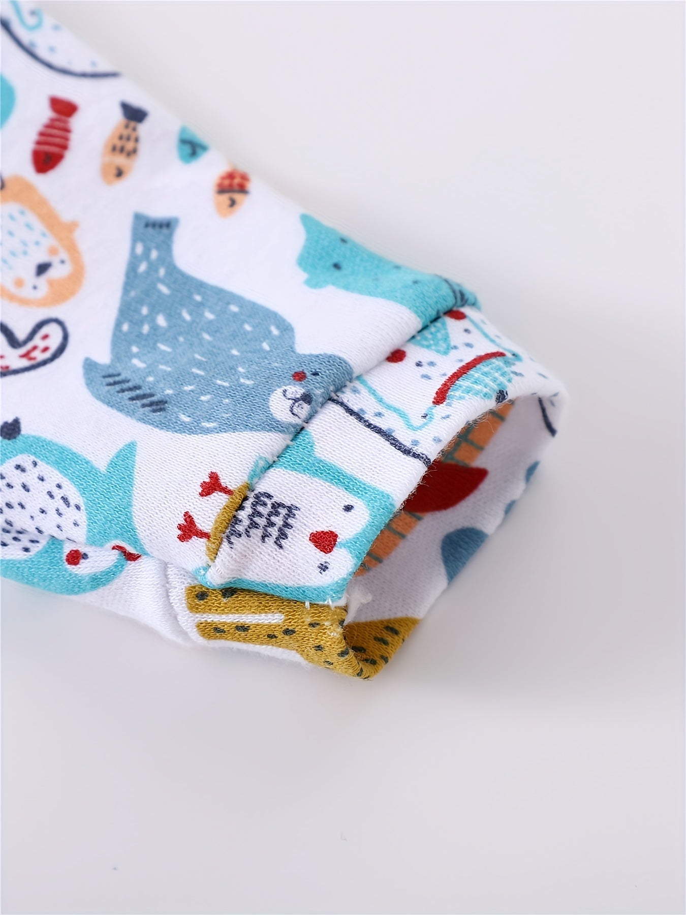 Set de 3 Bodys Bébé avec Imprimés Animaux – Manches Longues pour Activités en Plein Air