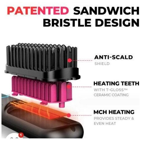 Brosse Plate pour Barbe Stylée – Pour une Perfection Absolue