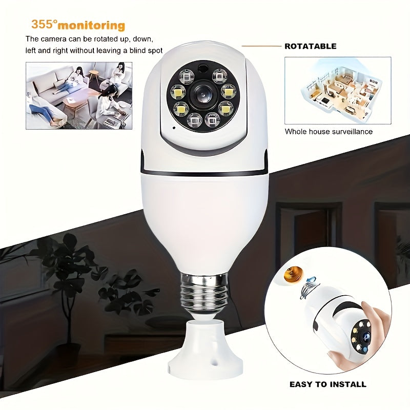 VisionGuard caméra intelligente avec lampe – Pour une sécurité et un confort optimaux à domicile