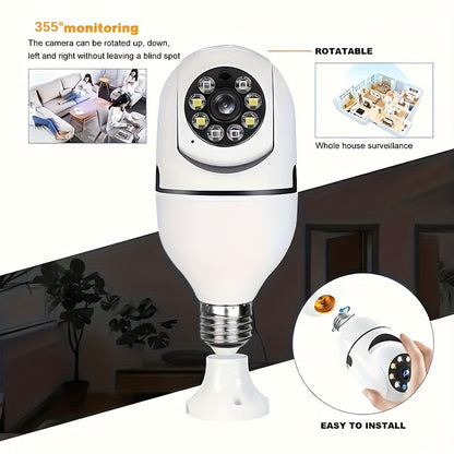 VisionGuard caméra intelligente avec lampe – Pour une sécurité et un confort optimaux à domicile