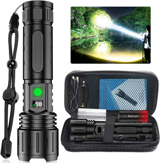 Lampe de poche UltraBright - Puissante et rechargeable