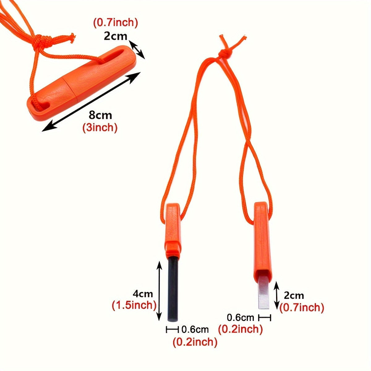 Survivor Flint – Allume-feu en magnésium durable pour aventuriers