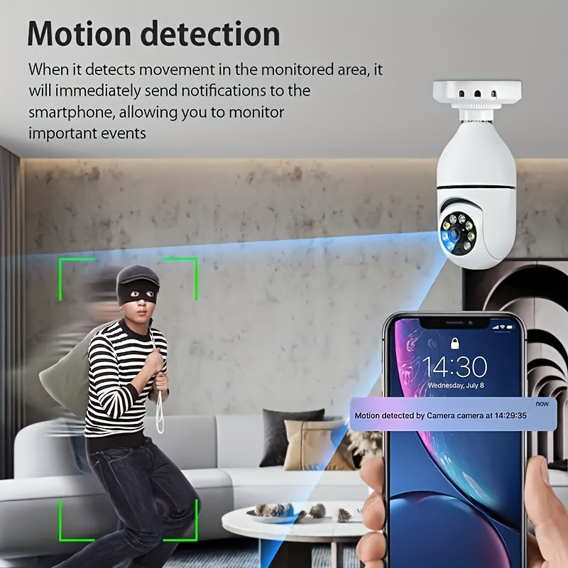 VisionGuard caméra intelligente avec lampe – Pour une sécurité et un confort optimaux à domicile