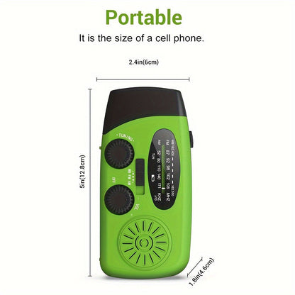 Survivor Compact Radio de secours – Pratique et puissant en cas d’urgence