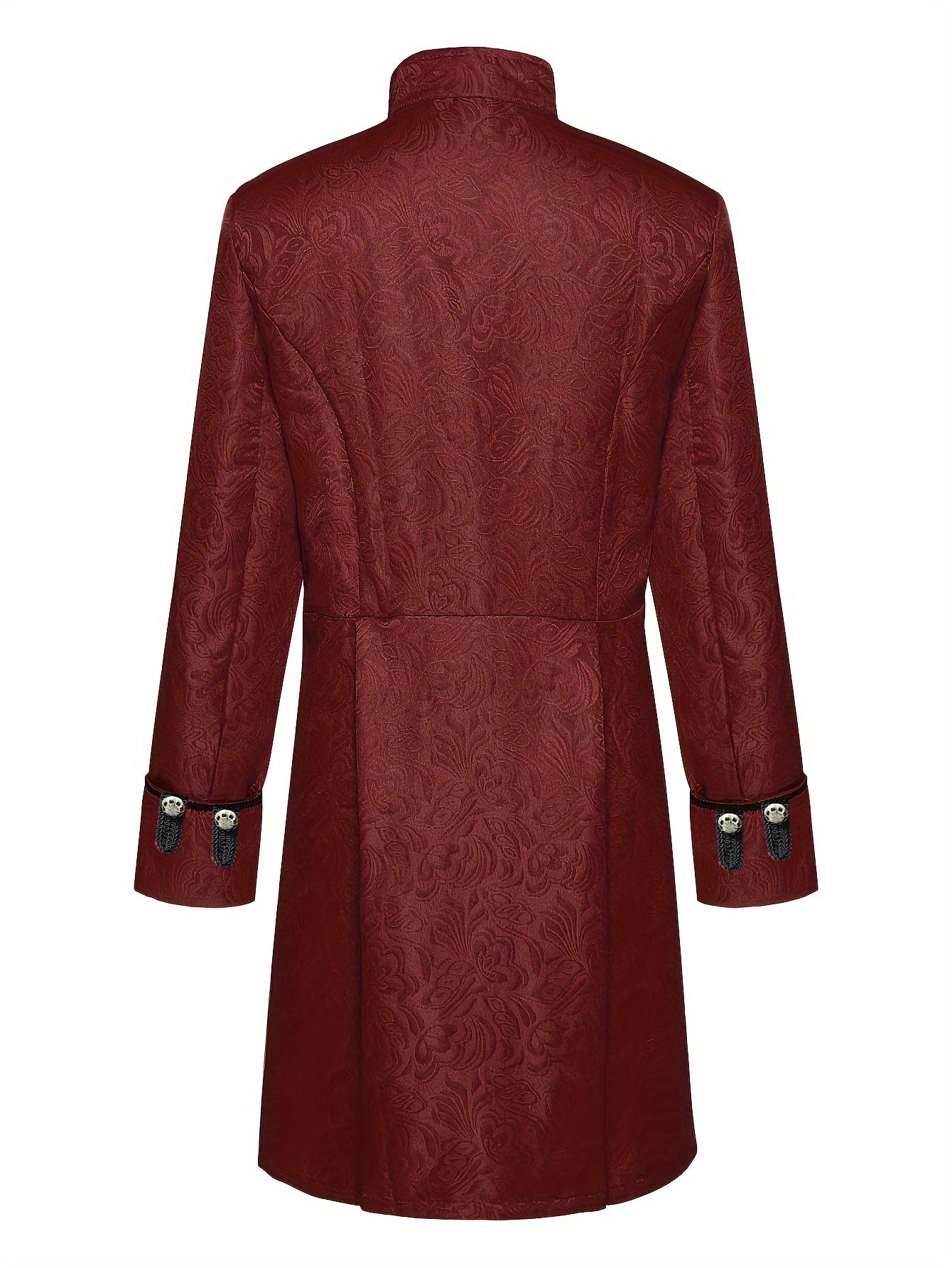 Veste Jacquard Médiévale Henri - Tenue Élégante et Stylée pour Occasions Festives