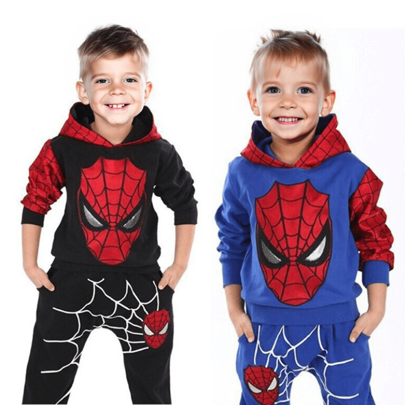 Tenue d'aventure Spiderman - Vêtements confortables pour enfants