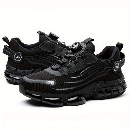 Chaussures de Sécurité pour Hommes - Respirantes et Antidérapantes avec Boucle Rotative