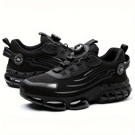Chaussures de Sécurité pour Hommes - Respirantes et Antidérapantes avec Boucle Rotative