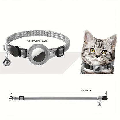 Collier pour chat réfléchissant – Boucle de sécurité et clochette pour une visibilité accrue