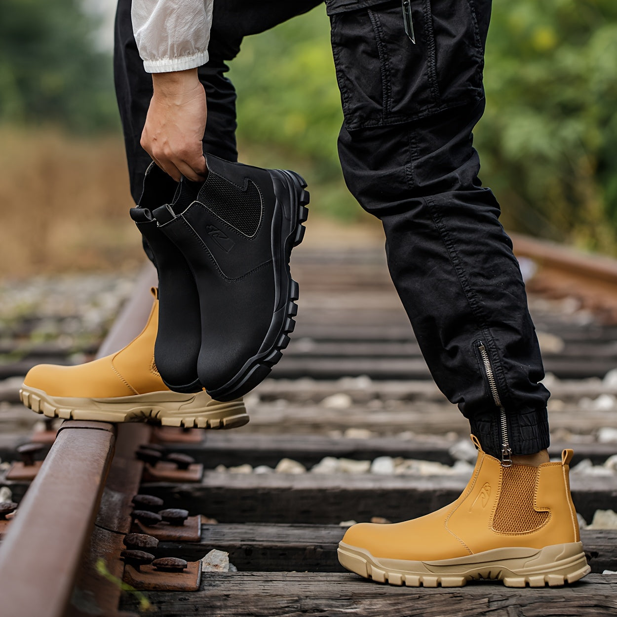 Bottes de sécurité à embouts en acier – Durables et confortables pour toutes les saisons