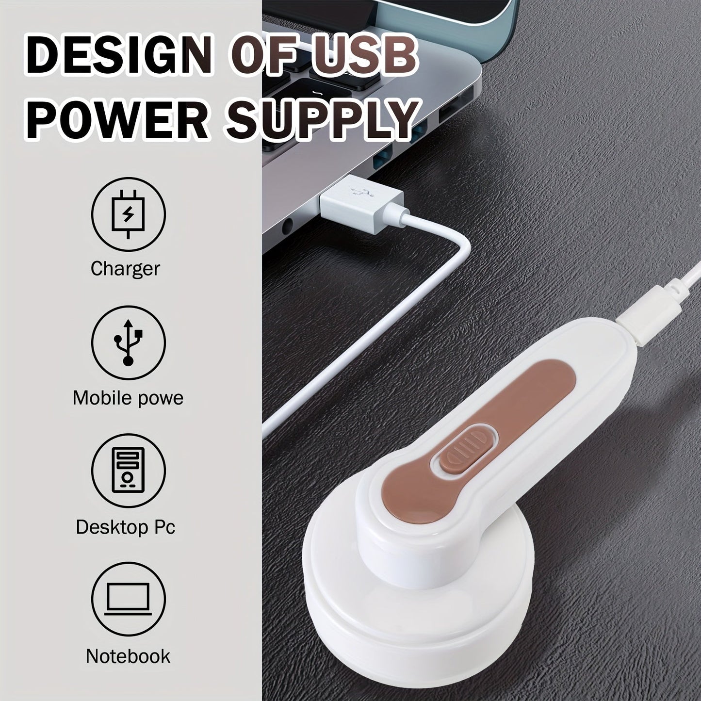 Rouleau Anti-Peluches Rechargeable - Élimination Efficace des Peluches pour Vêtements et Meubles