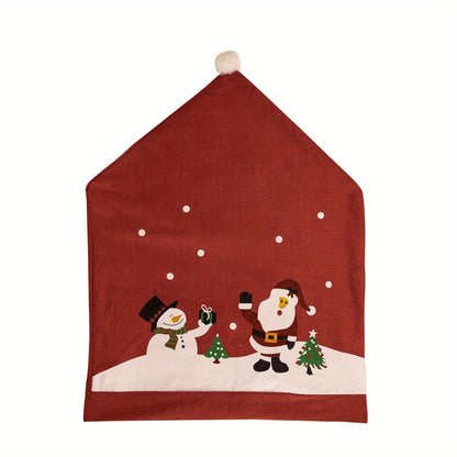 Housse de Chaise Festive – Pour une Table Joyeuse