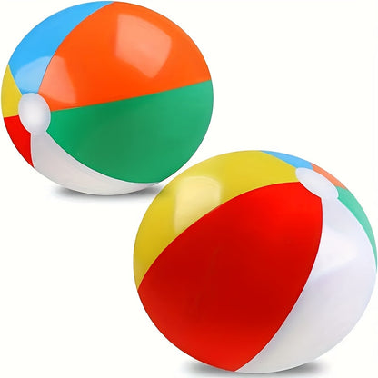 Balle de plage gonflable – Colorée et amusante pour fêtes d’été et plaisirs aquatiques