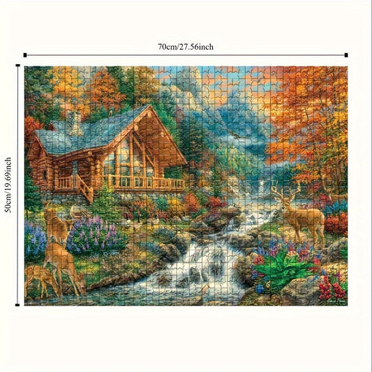 Puzzle Sérénité Naturelle – Détendez-vous dans la nature paisible