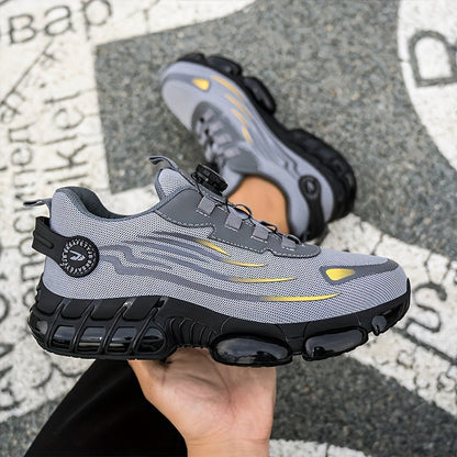 Chaussures de Sécurité pour Hommes - Respirantes et Antidérapantes avec Boucle Rotative