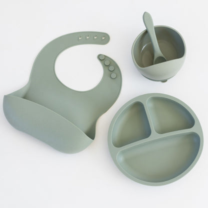 FlexiFeed - Ensemble d'alimentation pour bébé en silicone donner un nouveau nom