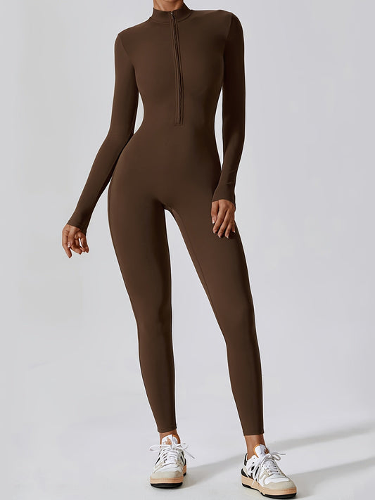 Combinaison de Yoga Slim Fit - Mode Active Confortable et Stylée