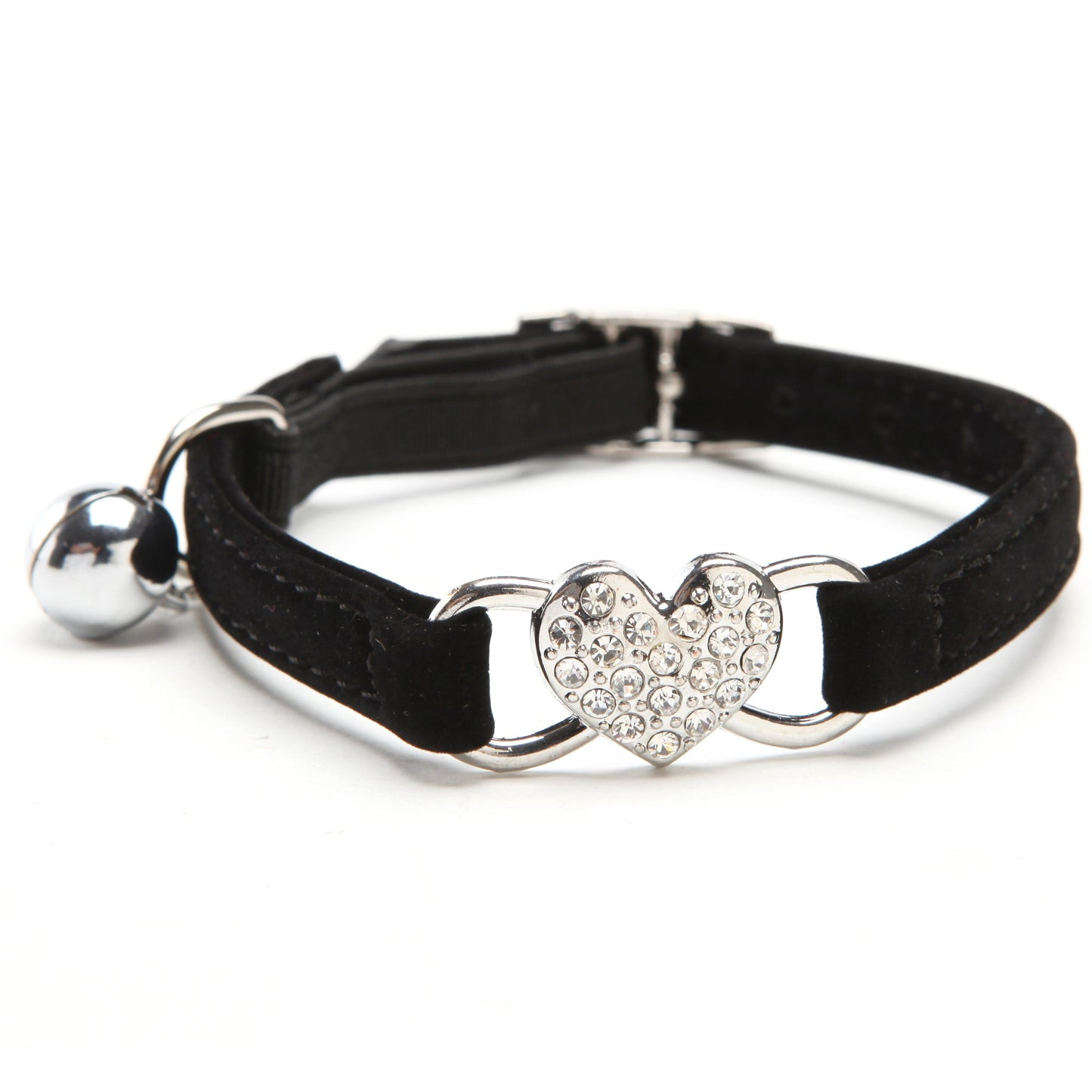 Collier pour chat Cœur Étincelant – Apportez une touche luxueuse au look de votre chat