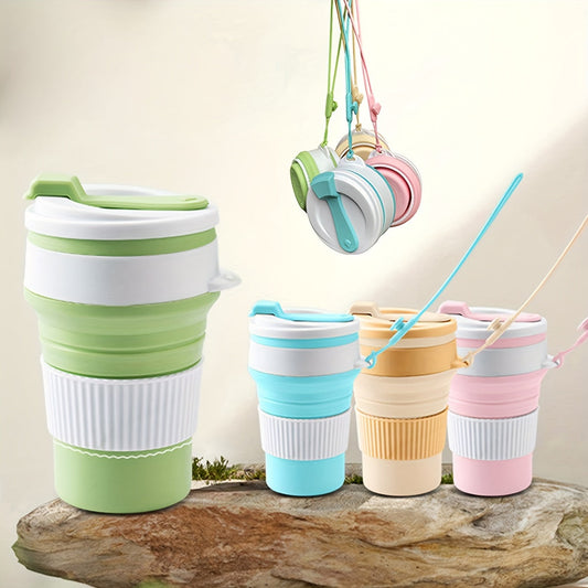 Gobelet de voyage pliable – Durable et compact pour camping et voyages