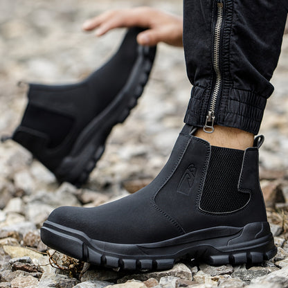 Bottes de sécurité à embouts en acier – Durables et confortables pour toutes les saisons