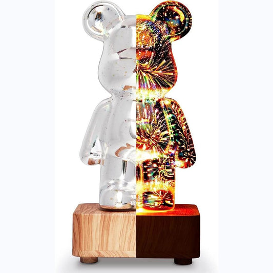 LumiBear - Lampe à Feux d'Artifice 3D