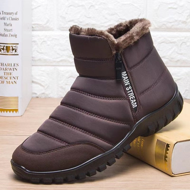 Bottes de neige imperméables pour femme