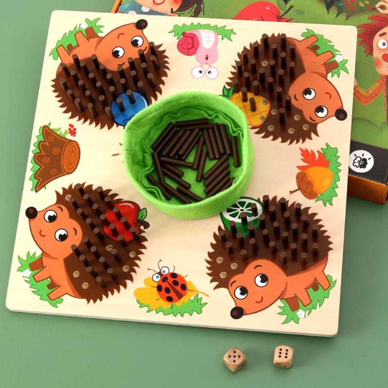 Jeu d’Apprentissage Hérisson – Pour un Apprentissage Ludique et Stimulant