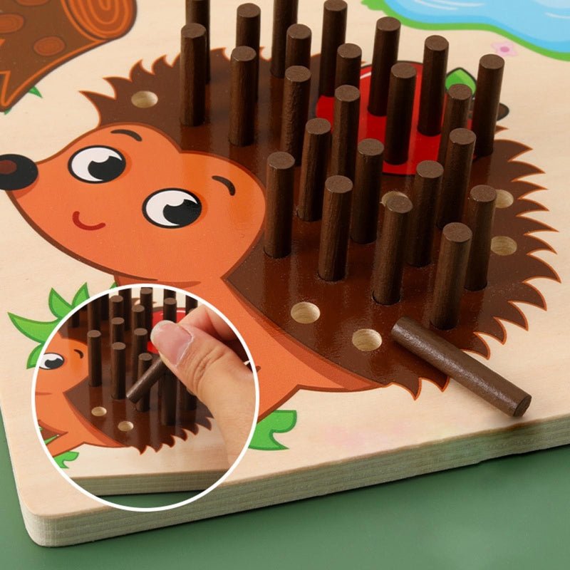 Jeu d’Apprentissage Hérisson – Pour un Apprentissage Ludique et Stimulant