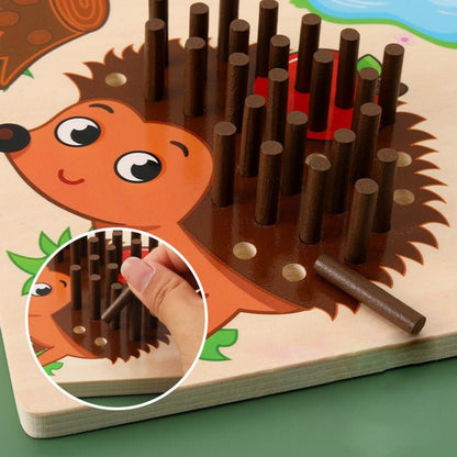 Jeu d’Apprentissage Hérisson – Pour un Apprentissage Ludique et Stimulant