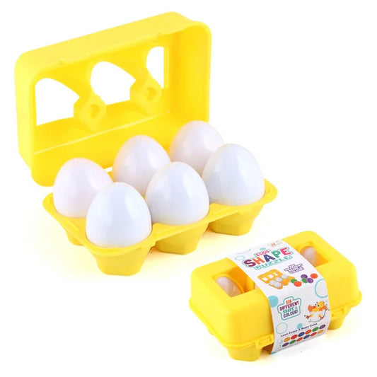 Œufs d’Apprentissage des Formes – Jeu Éducatif et Amusant pour Enfants