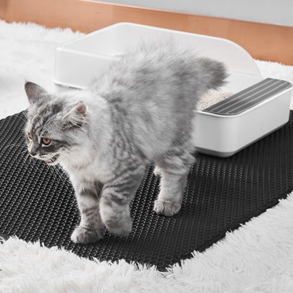 Tapis pour bac à litière PetPurity en nid d'abeille